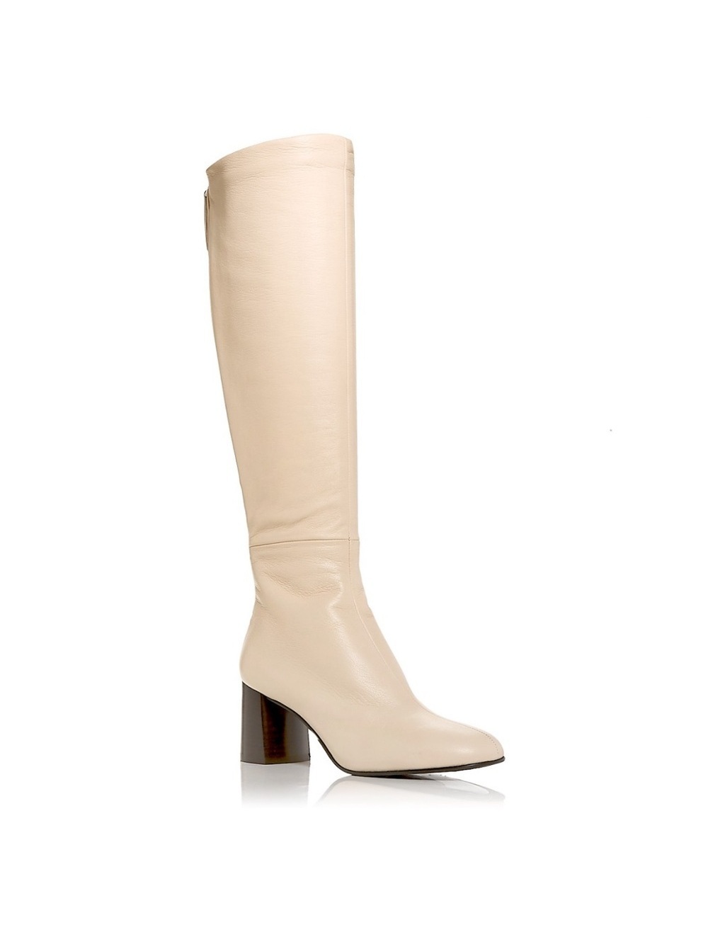 3.1 Phillip Lim Nadia High Block Heel Boots in Almond, Size 38.5, New in Box